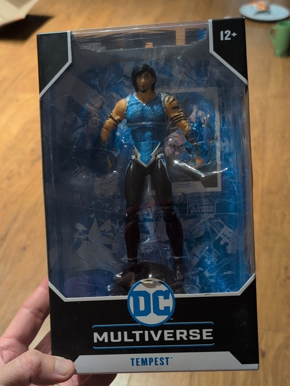 DC Tempest Action Figure in Blue, Black and Tan